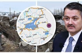 TARIM VE ORMAN BAKANLIĞI VAN BAŞKALE DEPREM BASIN AÇIKLAMASI