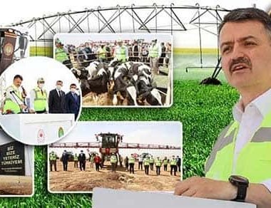 60 Bin Dönüm Arazi Sulamaya Açılıyor