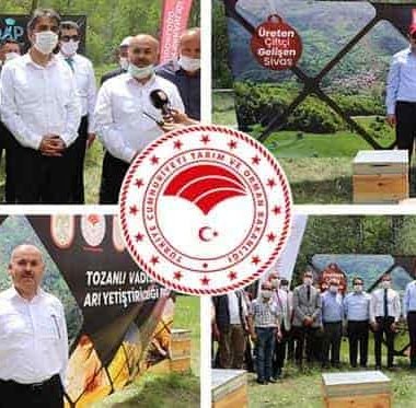 Organik Arıcılık Projesi Kapsamında Arı Kovanı ve Temel Petek Dağıtım Töreni Düzenlendi