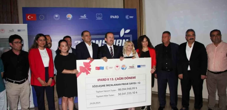 Mersin’de 486 projeye 3.6 milyar lira destek verildi