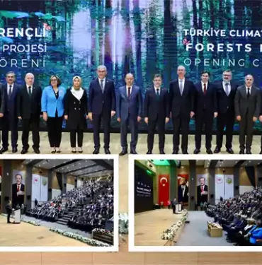 BAKAN YUMAKLI, "İKLİME DİRENÇLİ ORMANCILIK PROJESİ"NİN AÇILIŞ TÖRENİNDE KONUŞTU